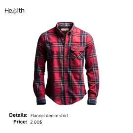 Flannel Denim Shirt